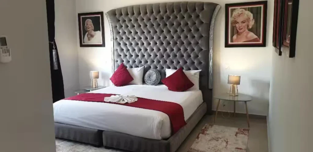 Chambre de luxe villa Marrakech