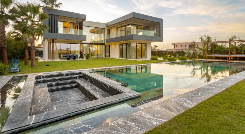 Villa de luxe avec piscine privée à Marrakech